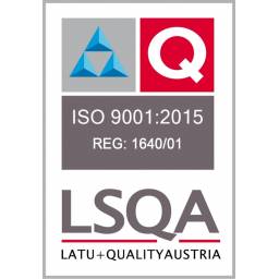 Certificado LSQA LATU ISO 9001:2015 
