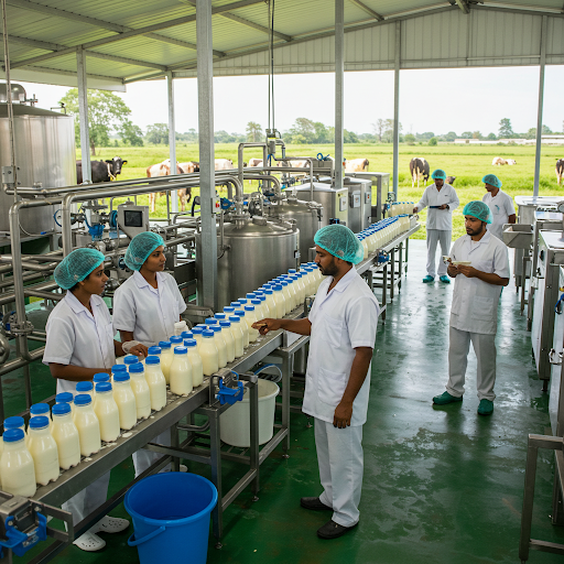 Fumigaciones en Industria Lctea